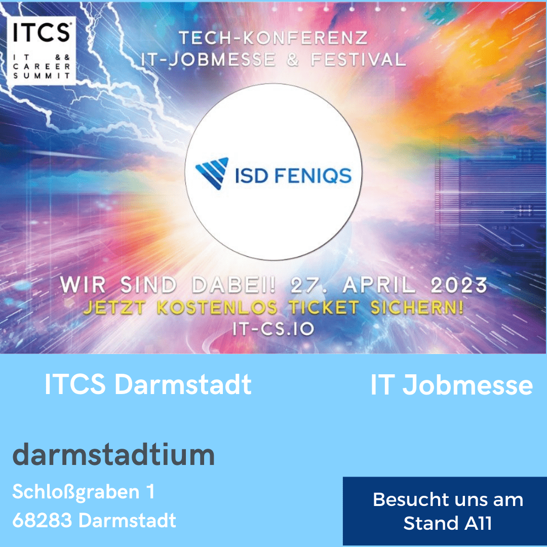Sei beim ITCS dabei – Tech Konferenz, IT-Jobmesse & Festival am 27.04. in Darmstadt!